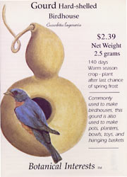 Birdhouse Hard- shelled Gourd