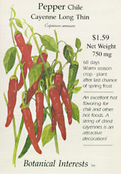 Cayenne Red Chile Pepper